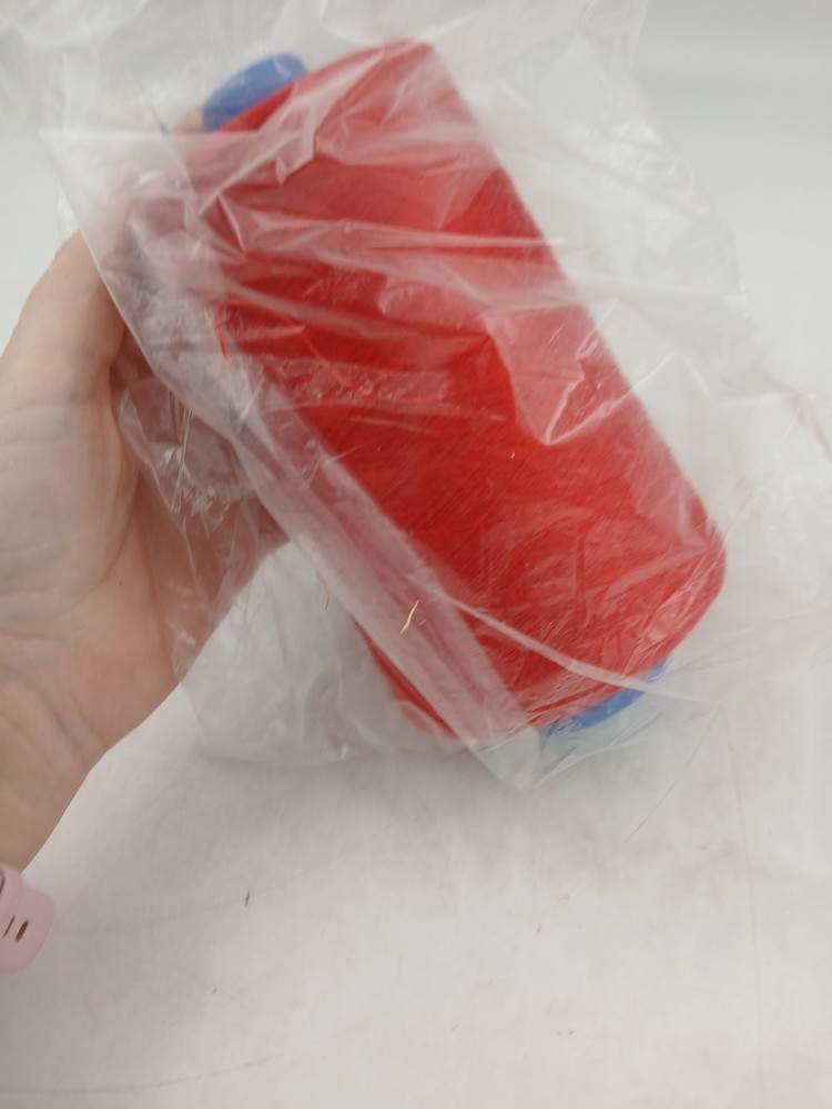 Coats Gramax Atom Red Polyester Thread Cone 16oz Tex 35 128 Soft 222 Serger