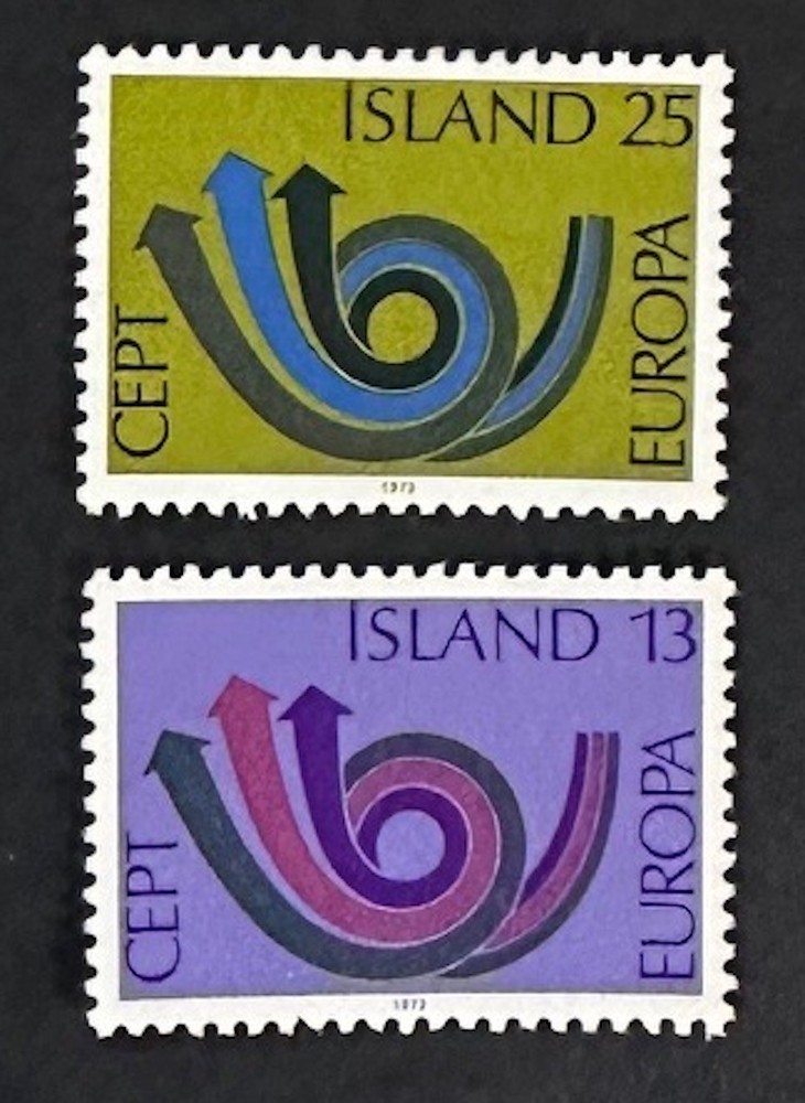 ICELAND    Beautiful  Mint  NEVER  Hinged  1973 Set