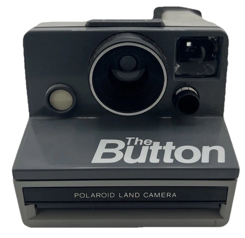 Polaroid “The Button” SX-70 Land Camera - UNTESTED