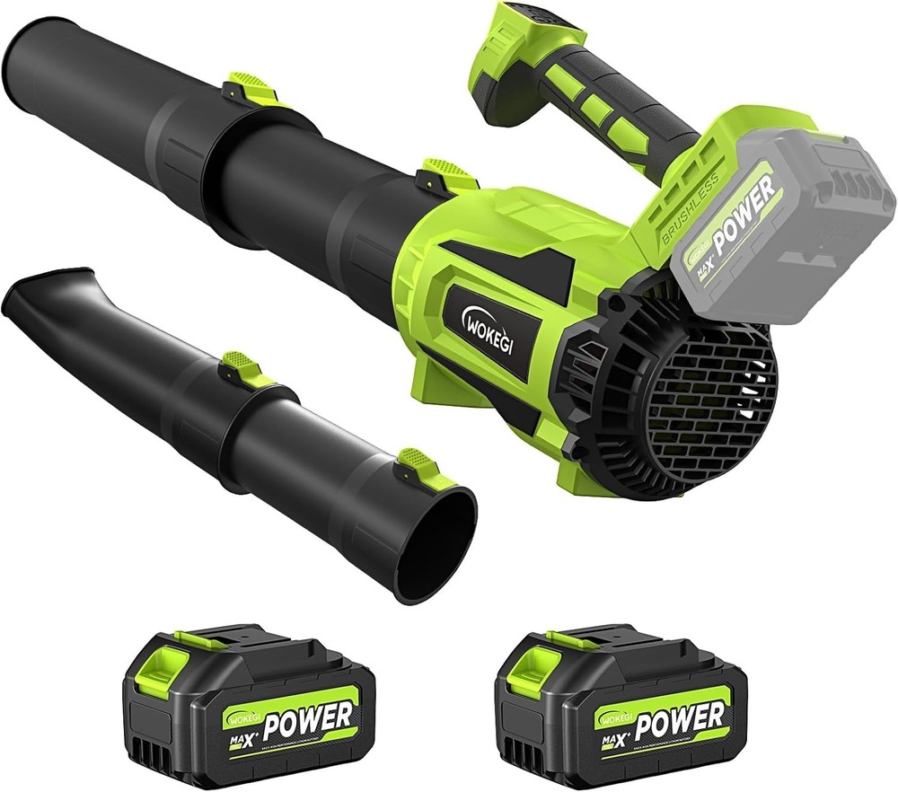 Versatile Handheld Leaf Blower: 580 CFM & Fast Charging for -Round Use