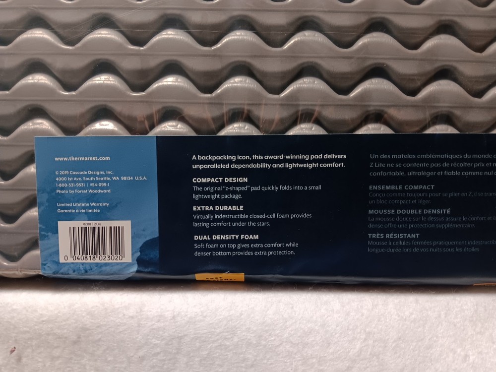 Z Lite Original Camping and Backpacking Sleeping Pad
