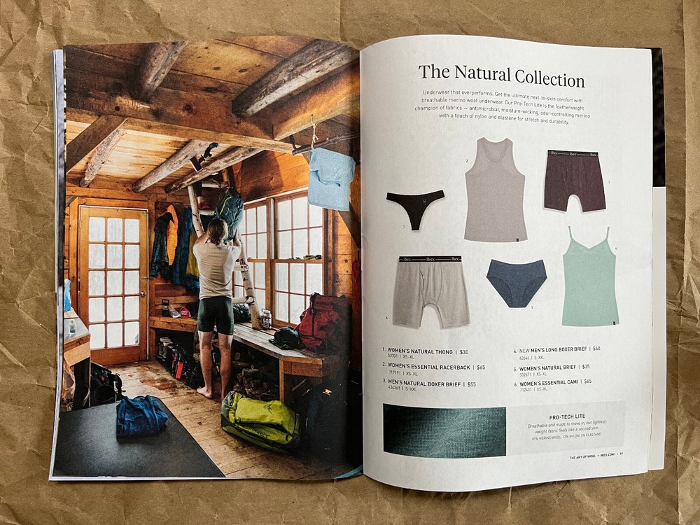 Ibex Wool catalog, Fall 2022