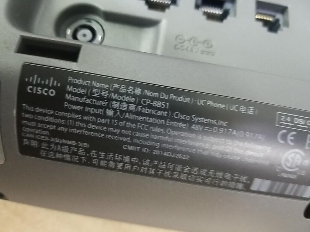 NEW Cisco CP-8851 Model