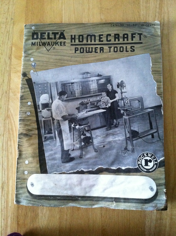 1952 DELTA MILWAUKEE HOMECRAFT POWER TOOLS CATALOG ROCKWELL