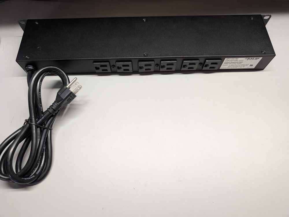 Black Box SP215a-r2 RACK MOUNT POWER SUPPLY