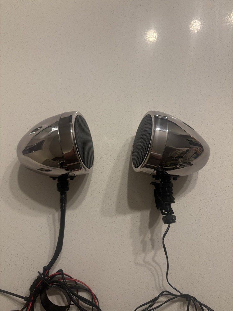 Motorcycle Bar Clamp Speakers