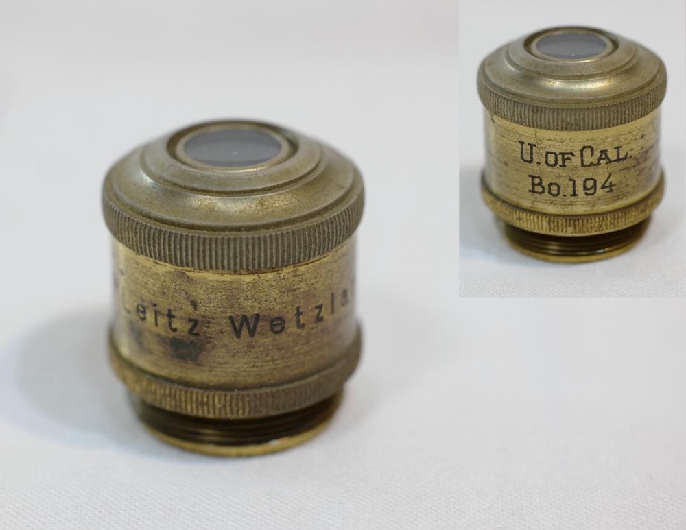 microscope antique Ernst Leitz vertical reading microscope