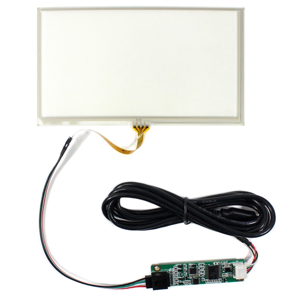 6.5" Resistive Touch Screen For 6.5inch 800x480 LCD Panel USB Controller