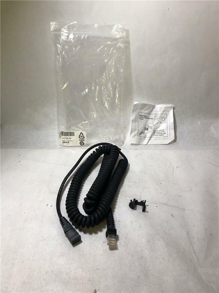 Adapter Plug for QuickScan 6000/6000 Plus Scanners 8-0738-38