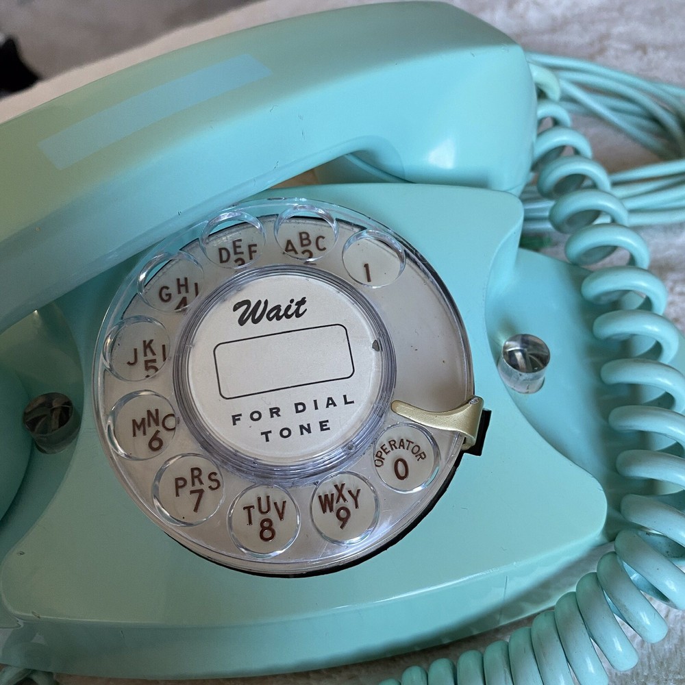 DIAL CARD INSERT Wait for Dial Tone 1.5” in Black or Ivory
