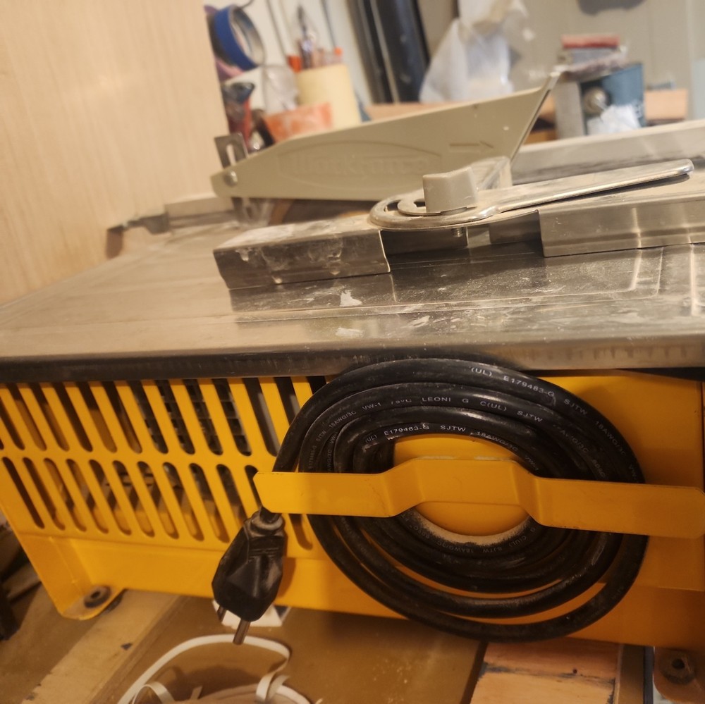 WorkForce tile cutter saw THD550 120V