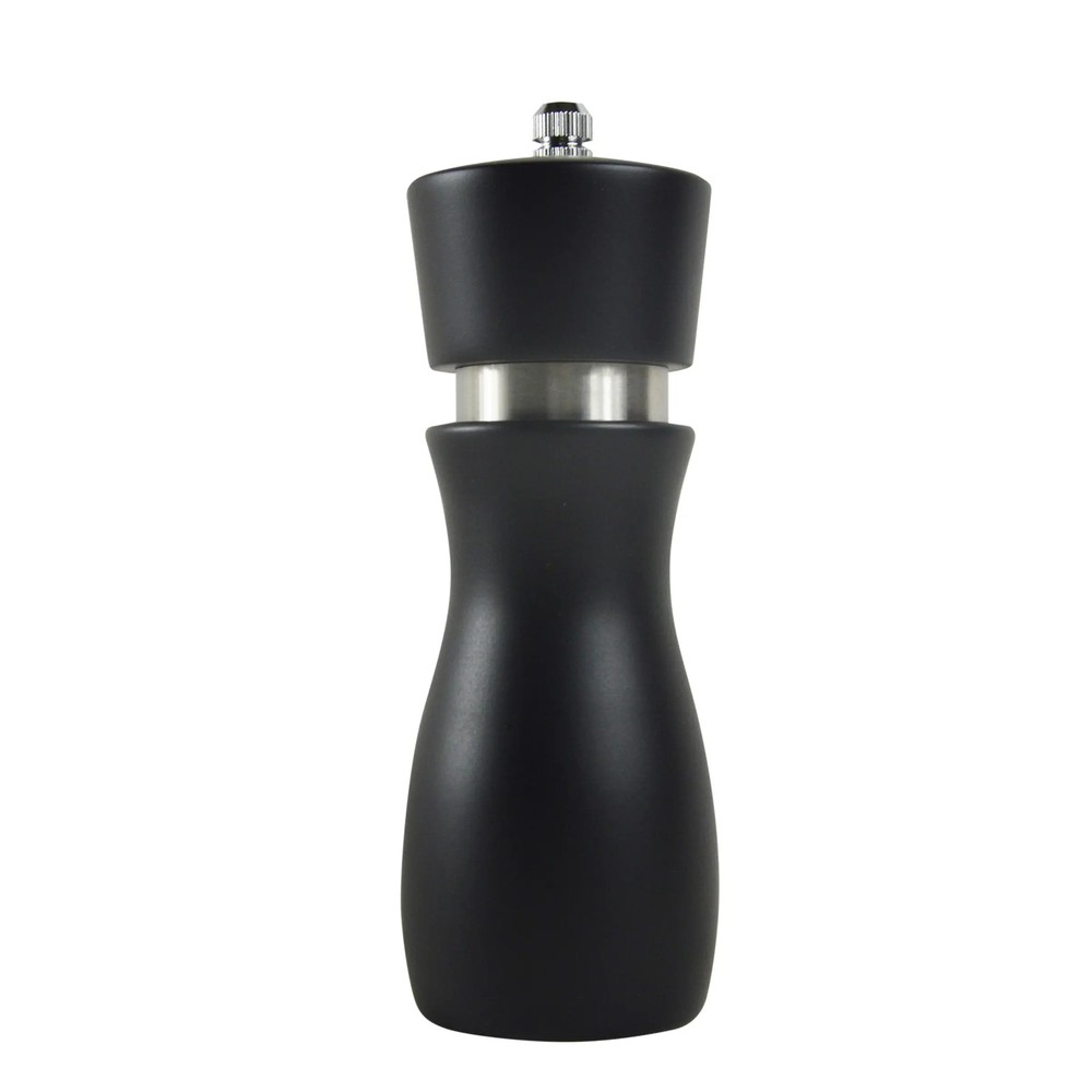 Thunder Group WDPM006BK 6" Pepper Mill w/ Beechwood Finish
