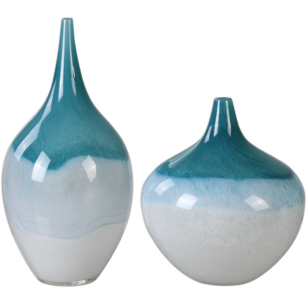 Uttermost 20084 Carlas 15 X 8 inch Vases