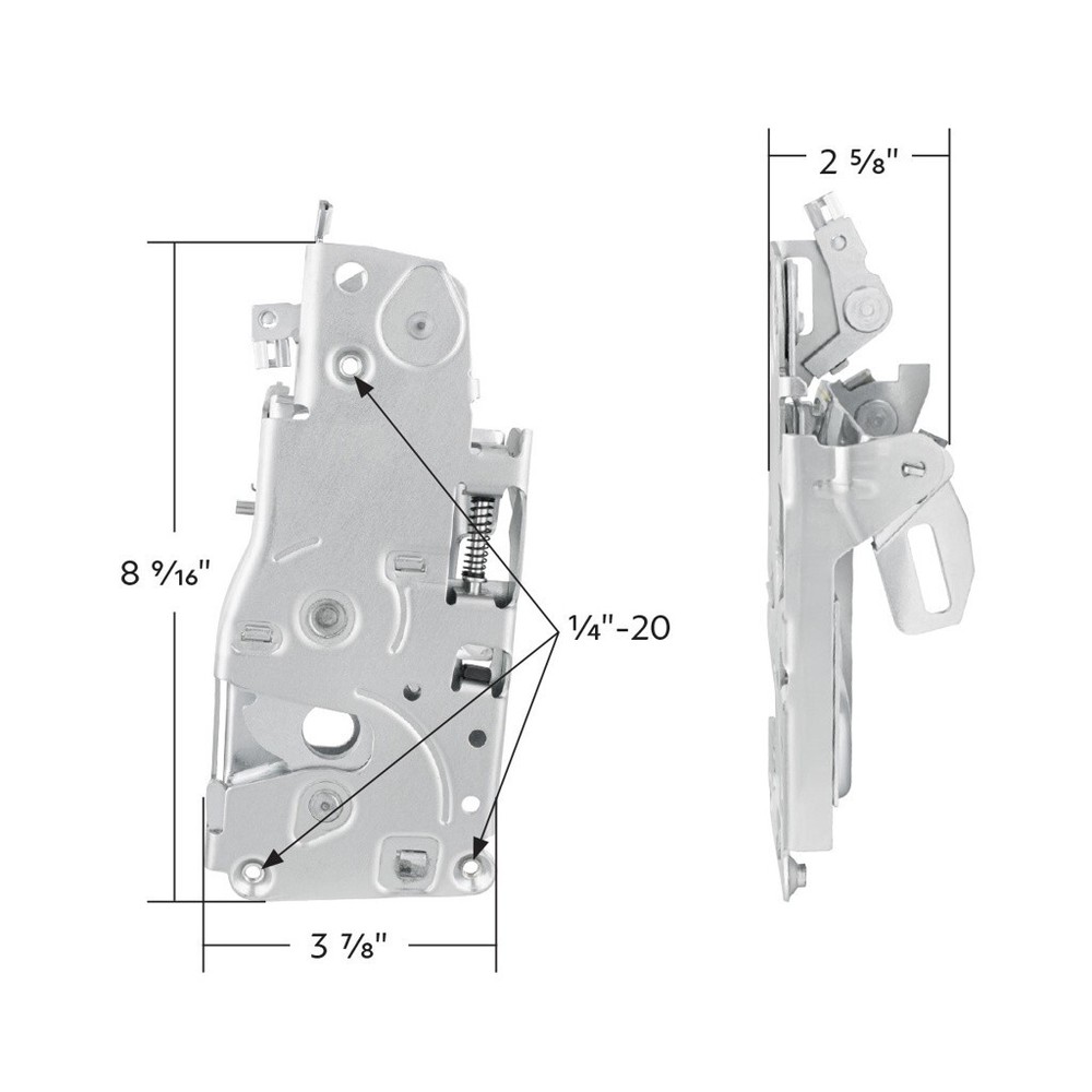LH & RH Door Lock Latch Assemblies For 1973-1982 Chevy C10