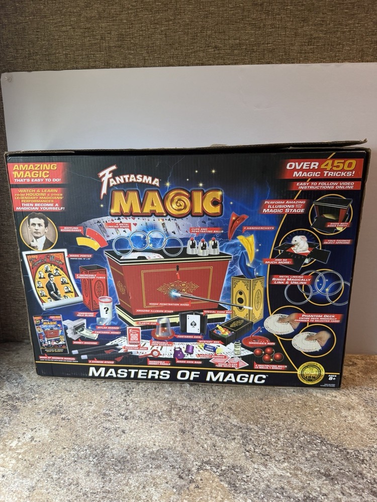 Fantasma Magic Masters Of Magic Set 450 Tricks Includes Magic Stage & Accessorie