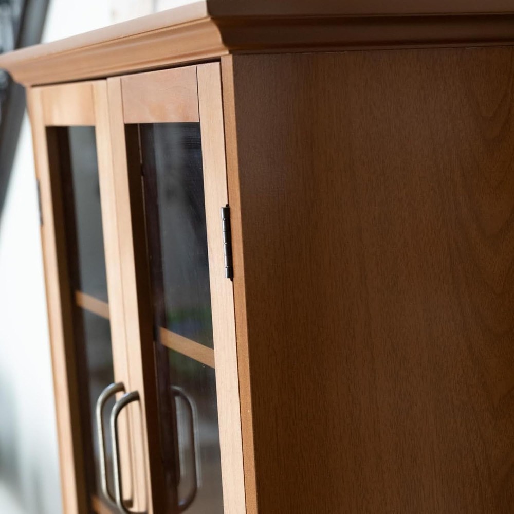 Elegant Wall Cabinet for Bathroom with Removable Design and Durable Construction