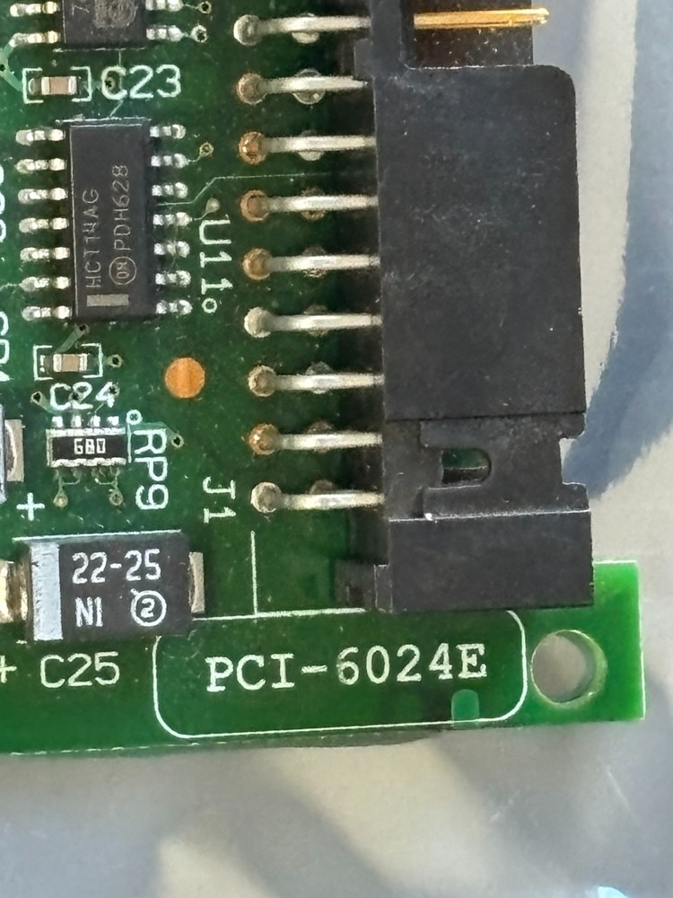 NATIONAL INSTRUMENTS PCI-6024E MULTIFUNCTION DAQ CARD