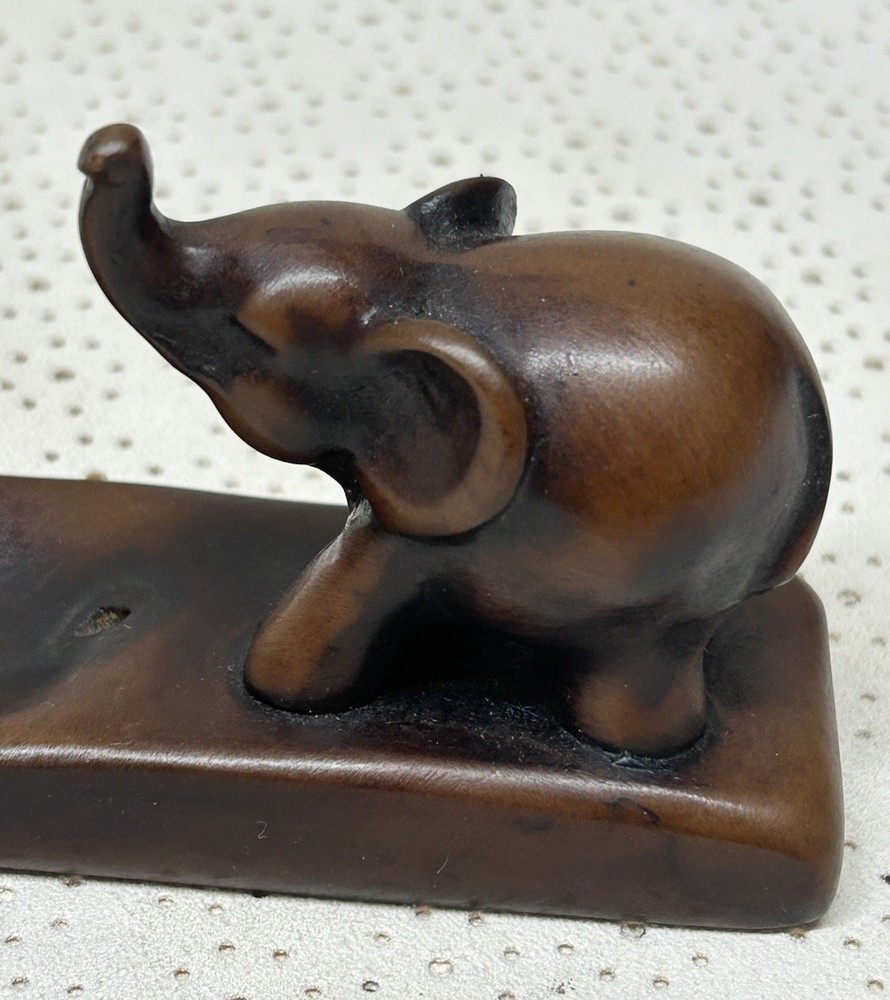 VTG Handcrafted Elephant Incense Stick Holder