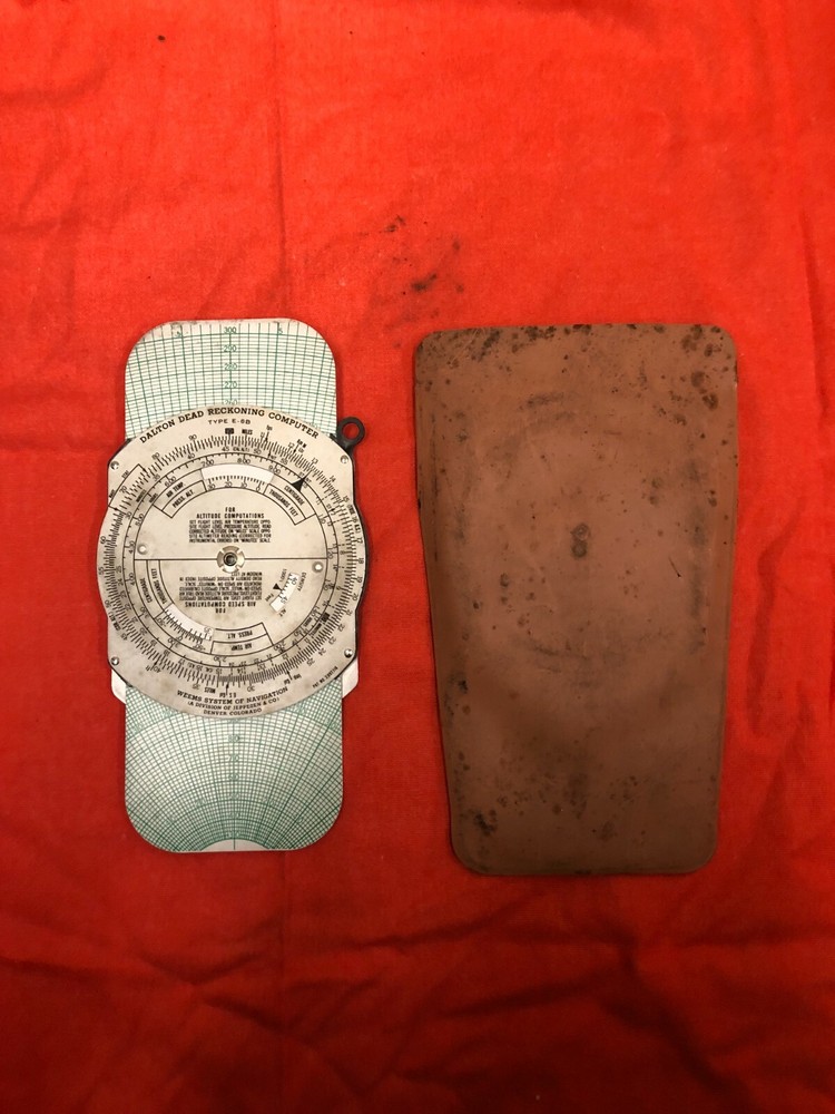 Dalton Dead Reckoning Computer Type E-6B  WWll