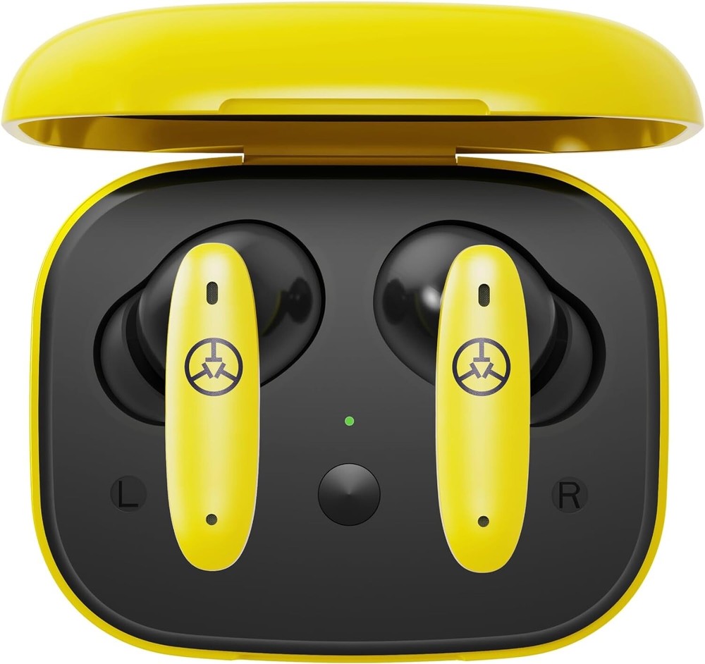 TecTecTec TEAM8 E - Golf GPS Earbuds - Distance to Front/Middle/Back - Yellow