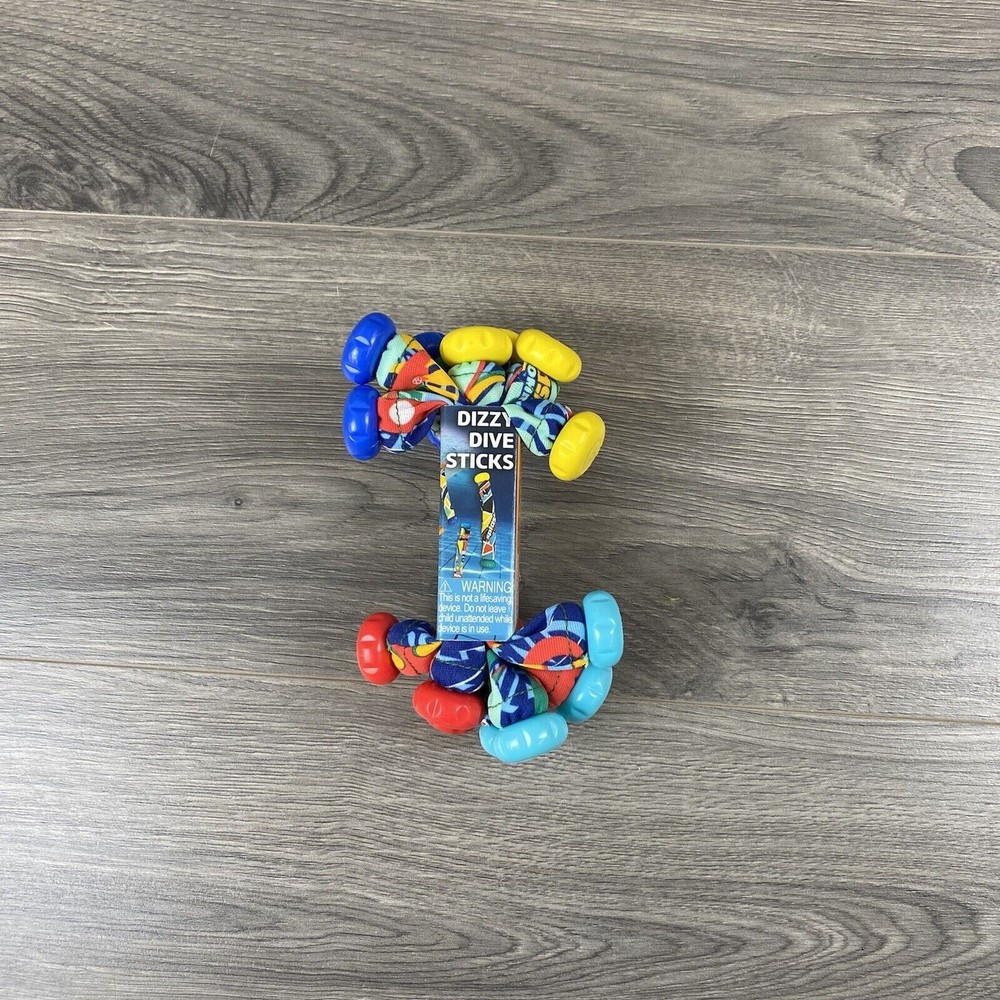 Play Day Fabric Splash Bombs Dizzy Dive Sticks Pool Toy - 8 Pack Dive Stick Set