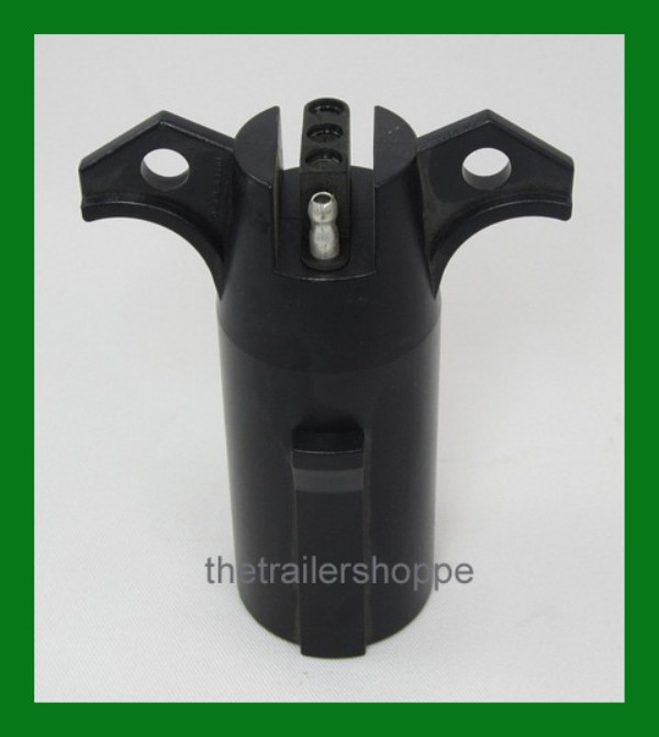 Trailer Light Adapter Plug Converter 7 Round to 4 Flat Semi Style