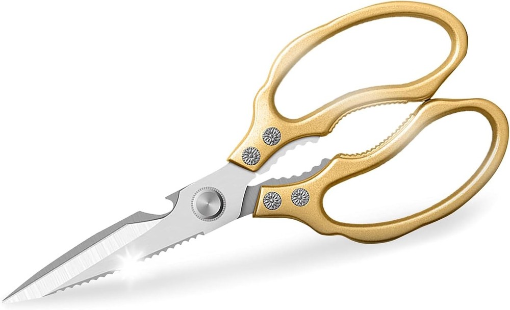 Kitchen Scissors, Heavy Duty Sharp Shears Dishwasher Safe, Kitchen Accessories