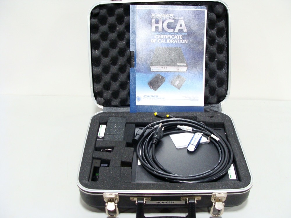 Kaiser / Endress HoloLab RAMAN Spectrometer Microscope Calibration Accessory