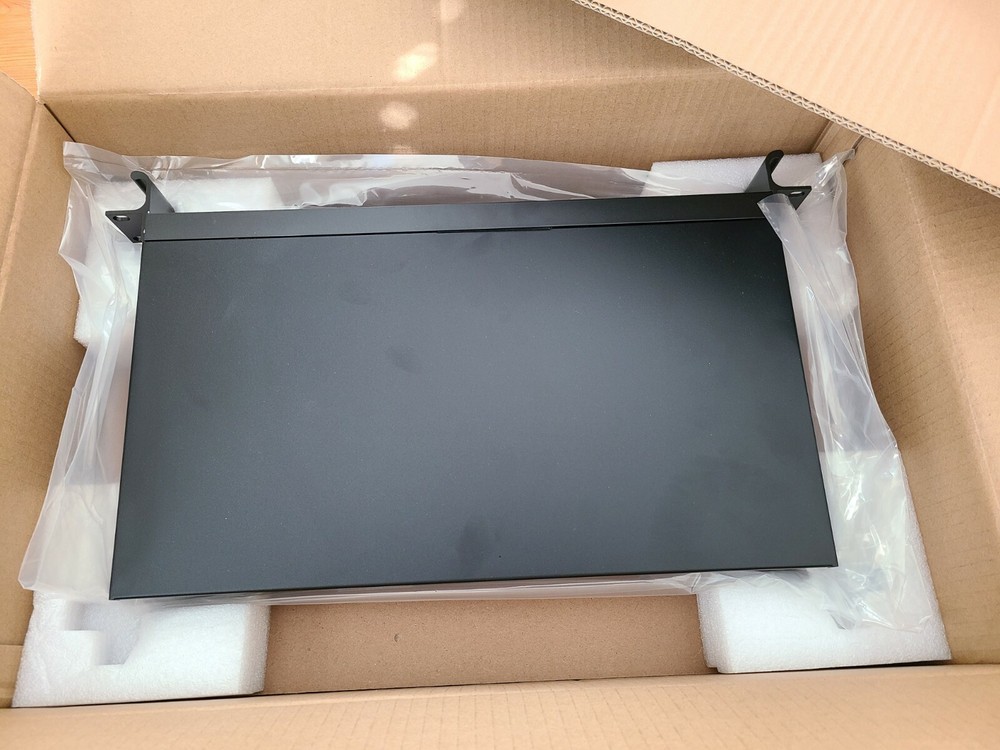 Compact 1U Rackmount Mini-ITX Server Chassis Black with 220W PSU Kit