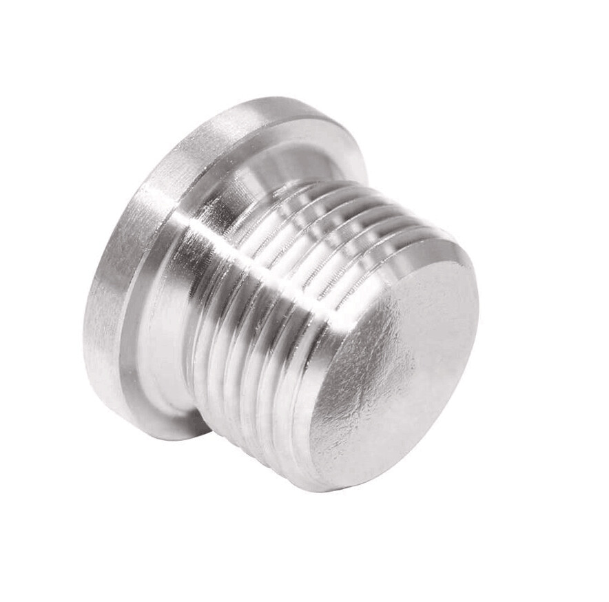 SS Hex Head Pipe Fitting Internal Hex Pipe Plug Socket with GasketThread M16x1.5