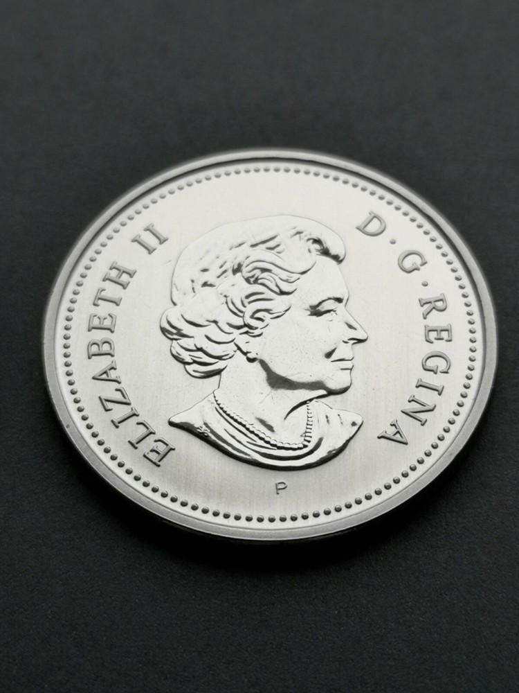 *** CANADA 50 CENTS 2005P *** FROM SPECIMEN SET ***