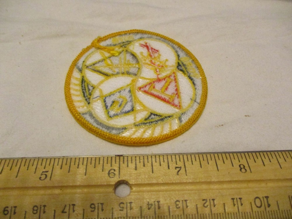 YORK RITE FREE MASON PATCH