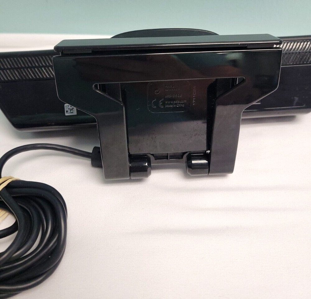 Microsoft Kinect Motion Sensor For Xbox 360 With TV Clip - TESTED AND WORKING
