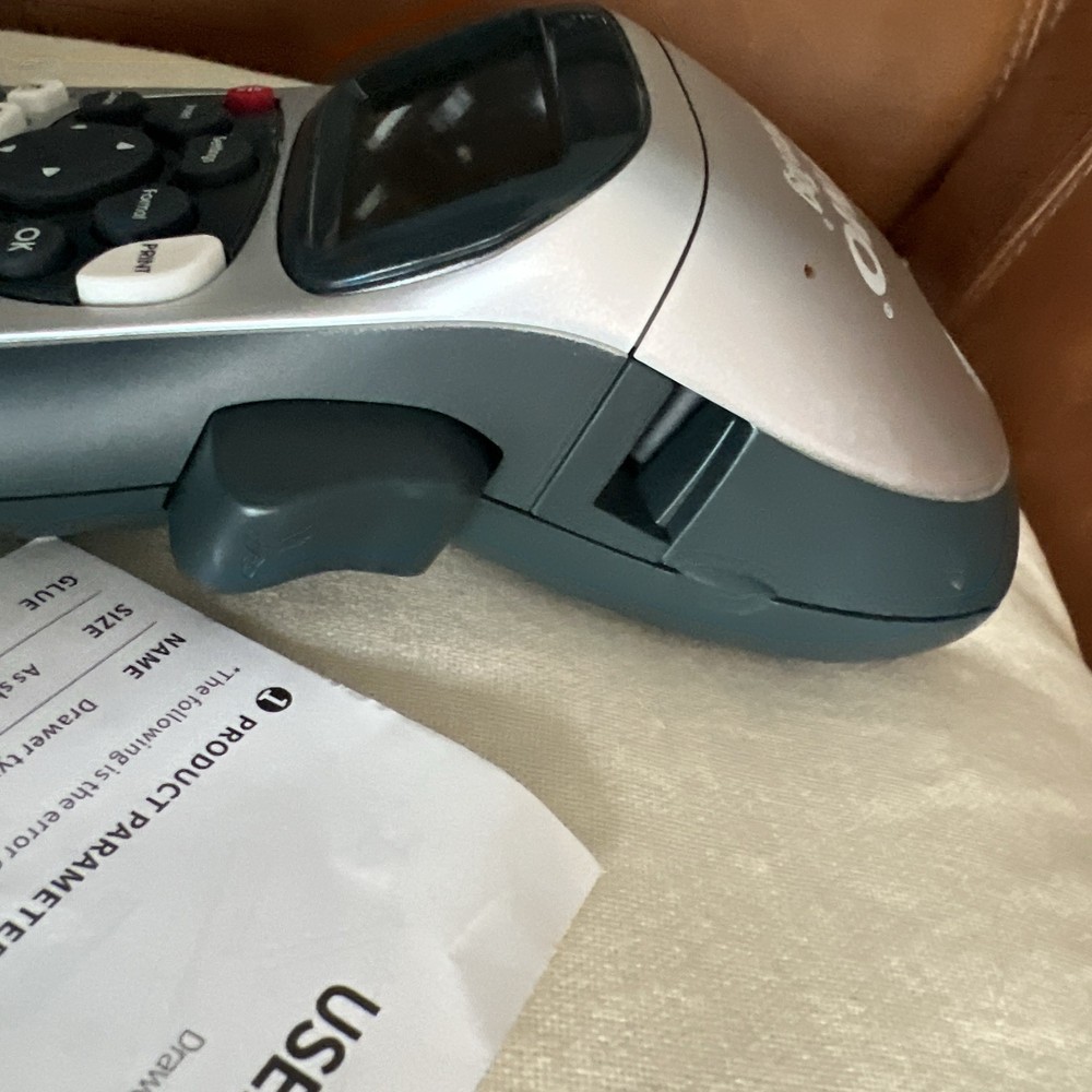 Dymo LetraTag 100H Handheld Label Maker *Clear & Backspace Button Defective*