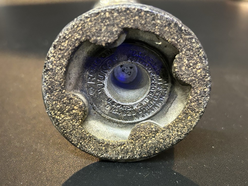 Ronson "Juno" silver-plated vintage table lighter.