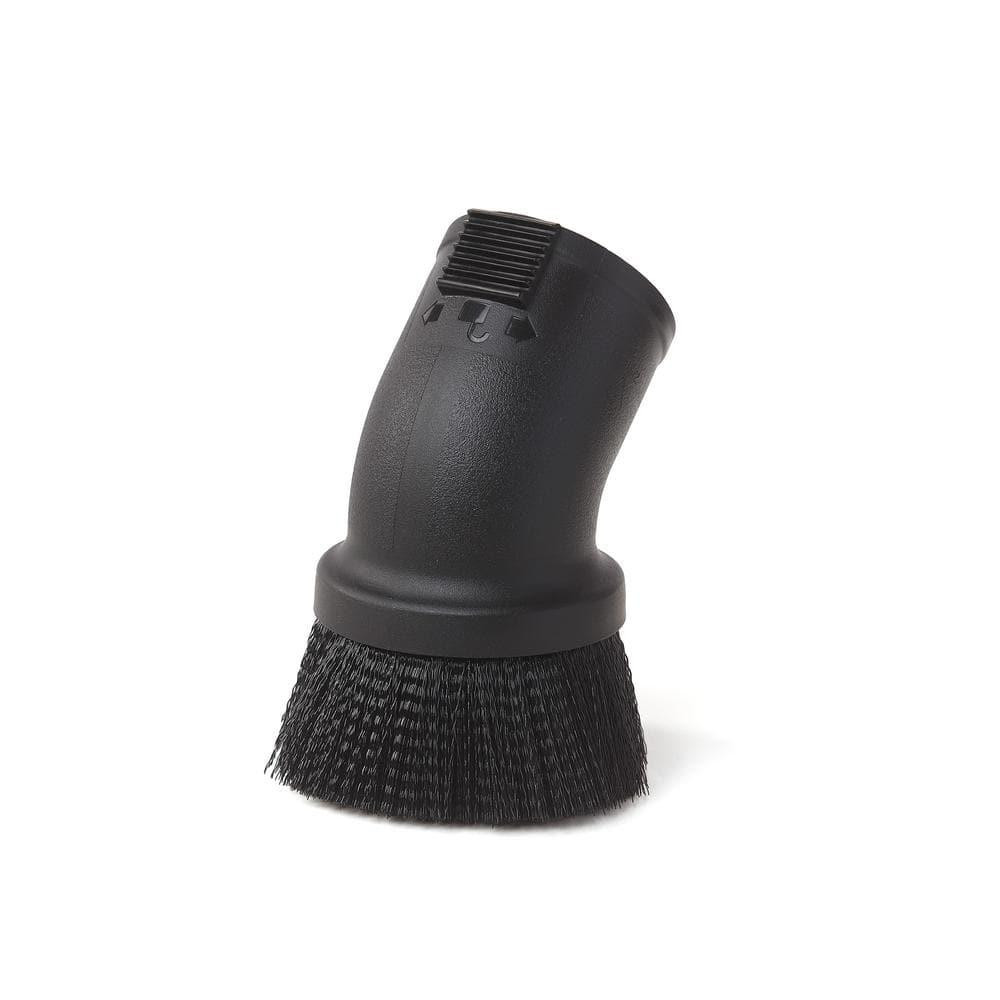 2-1/2 in. Locking Dusting Brush Accessory Shop Vac Attachment for RIDGID Wet Dry