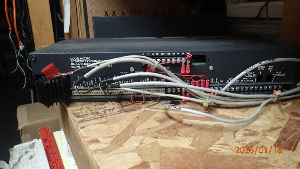 Rauland MCZ300 Intercom and Program Control Unit Pre Owned