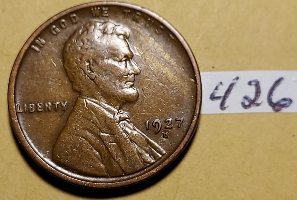 1927-D Lincoln Wheat Cent       #426