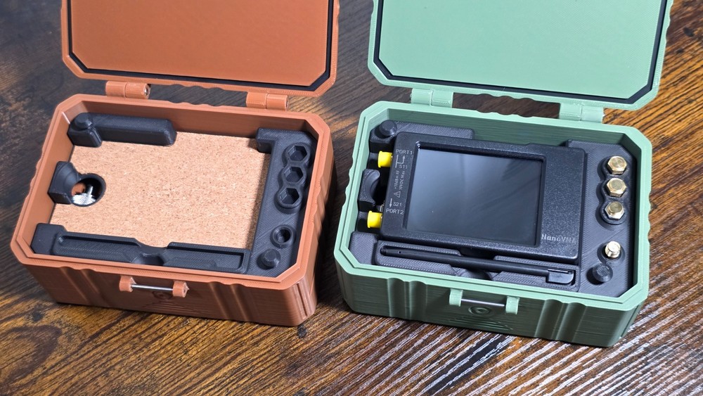 Custom NanoVNA-H Protective Case – 3D Printed Portable Storage Box