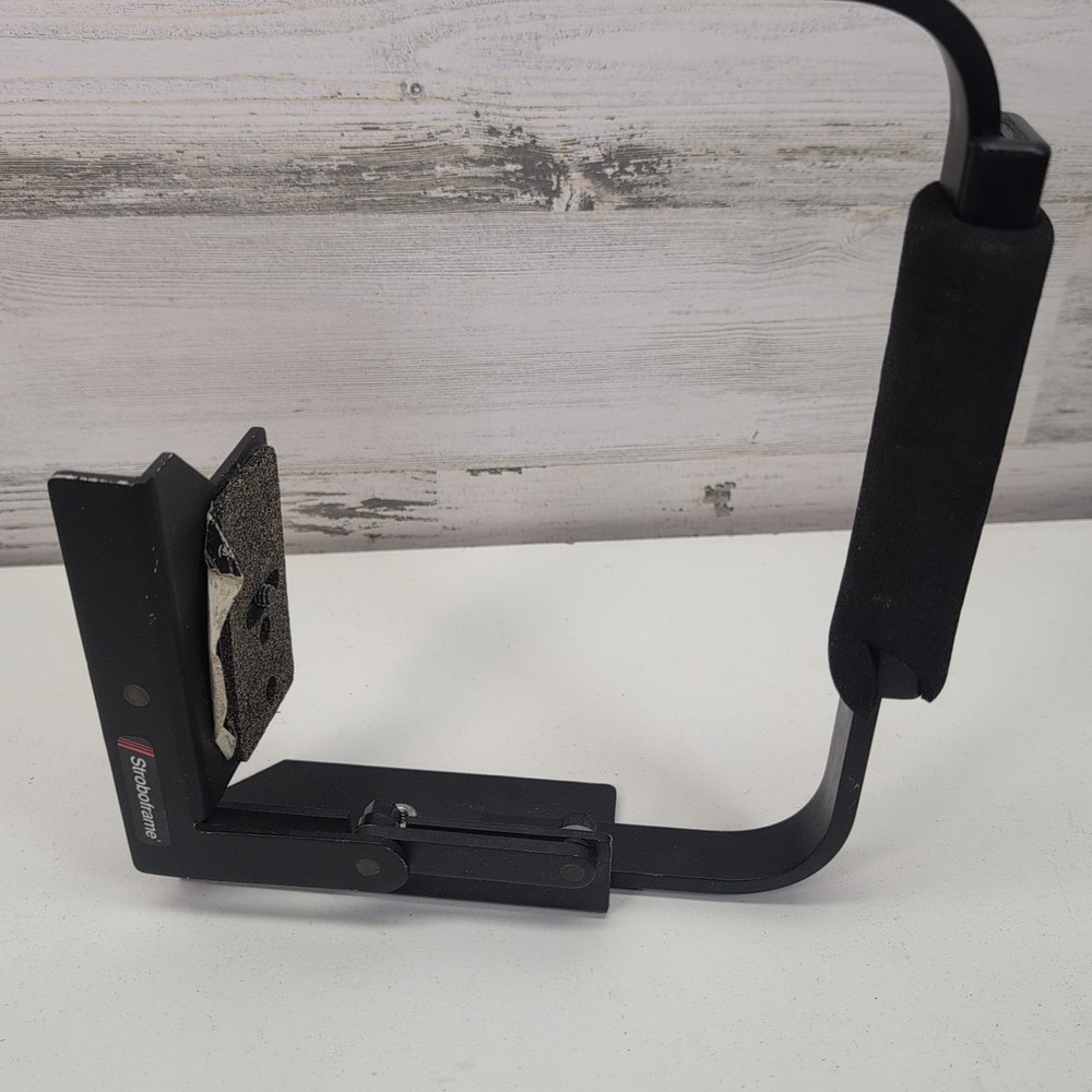 Stroboframe Camera Flip Flash Bracket – Adjustable L Bracket w/ Grip
