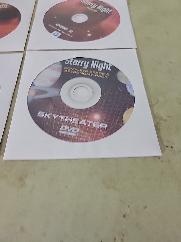 Imaginova Starry Night Pro 3 Discs Plus DVD Version 5.0 Software Windows Mac
