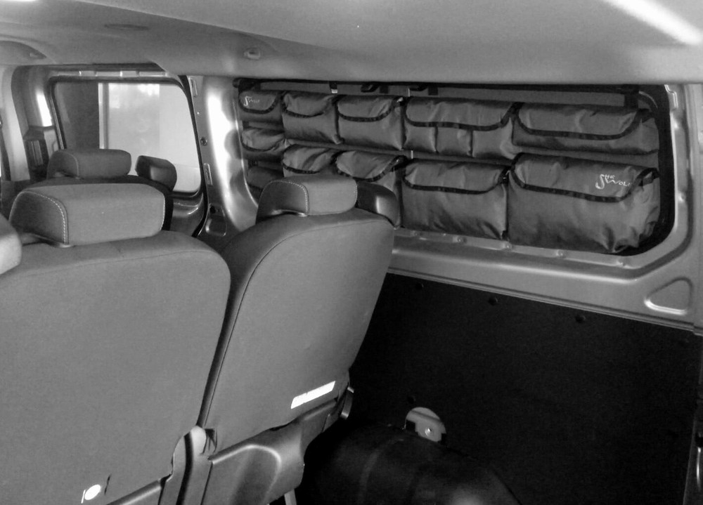 Ford Tourneo Custom/Transit Custom L2 side window pockets organizer She-Wolf