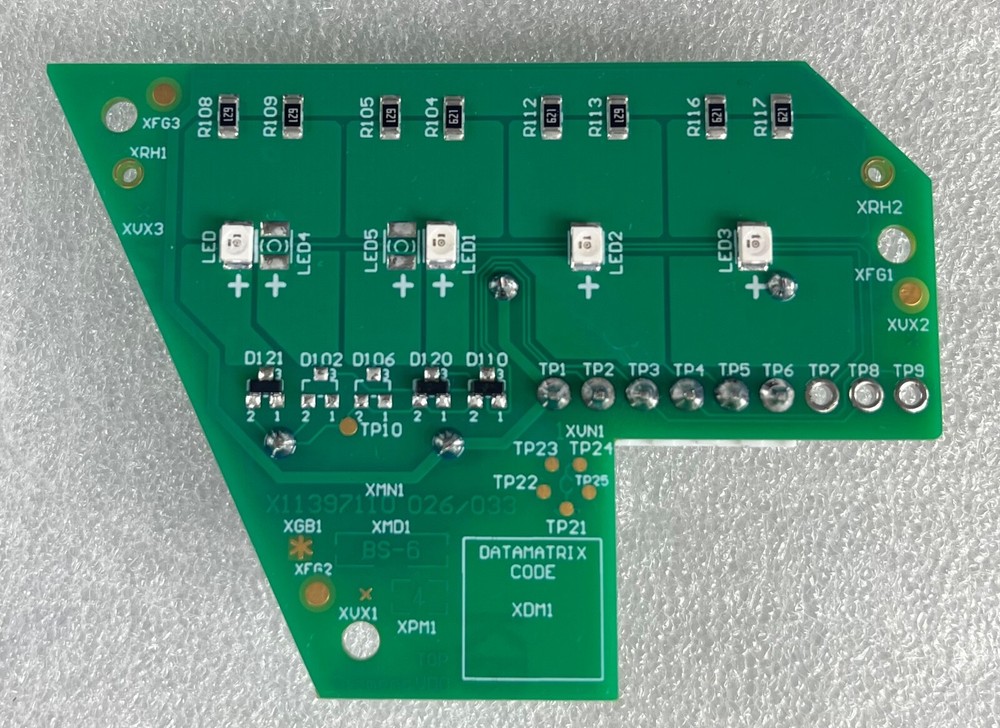Yanmar 129271-91132 Replacement PCB Panel led and buzzer circuit  Type B