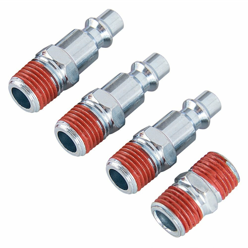 25ft Recoil Set Poly Air Compressor Hose Accessories Piece Nozzles Tool Kit 20Pc