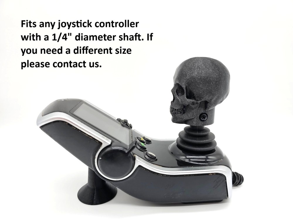 Power Wheelchair Accessory Replacement Upgrade Skull Joystick Knob