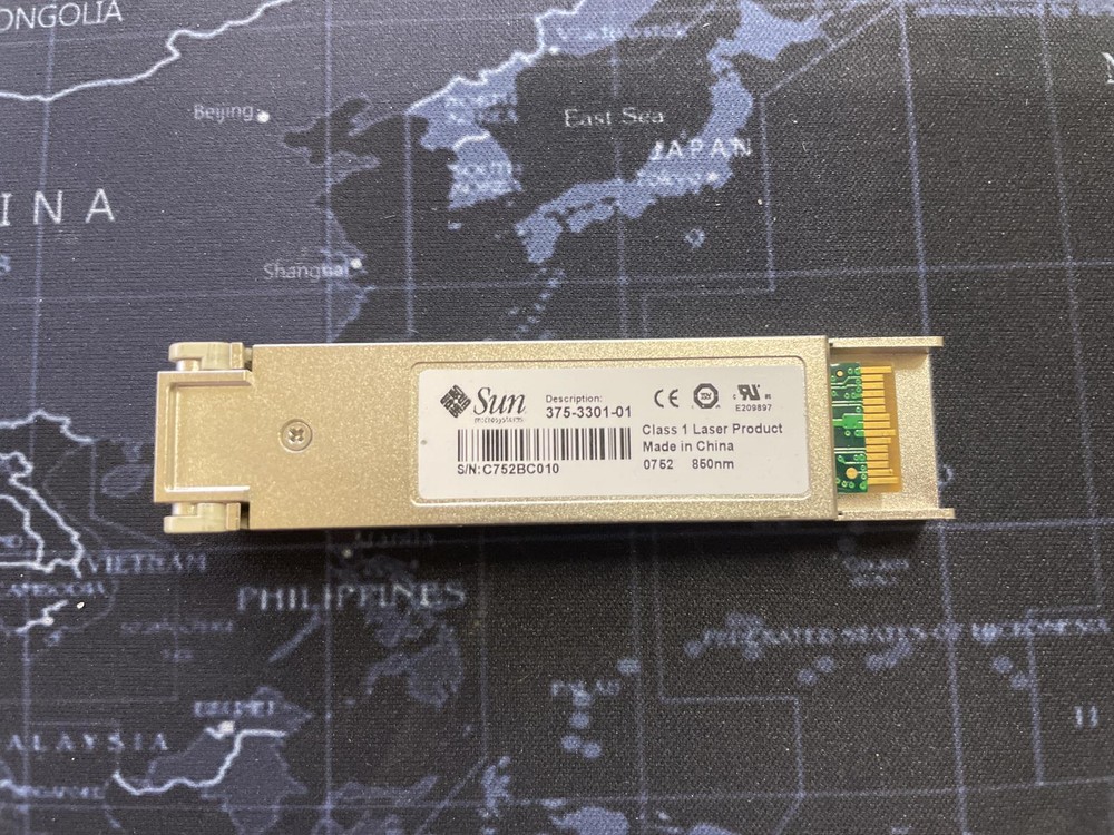 1 PC SUN 375-3301-01 10G SFP TRASCEIVER, TESTED
