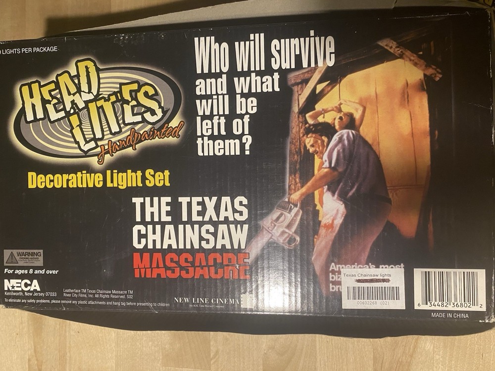 Headlines Texas Chainsaw Massacre Leatherface String Lights