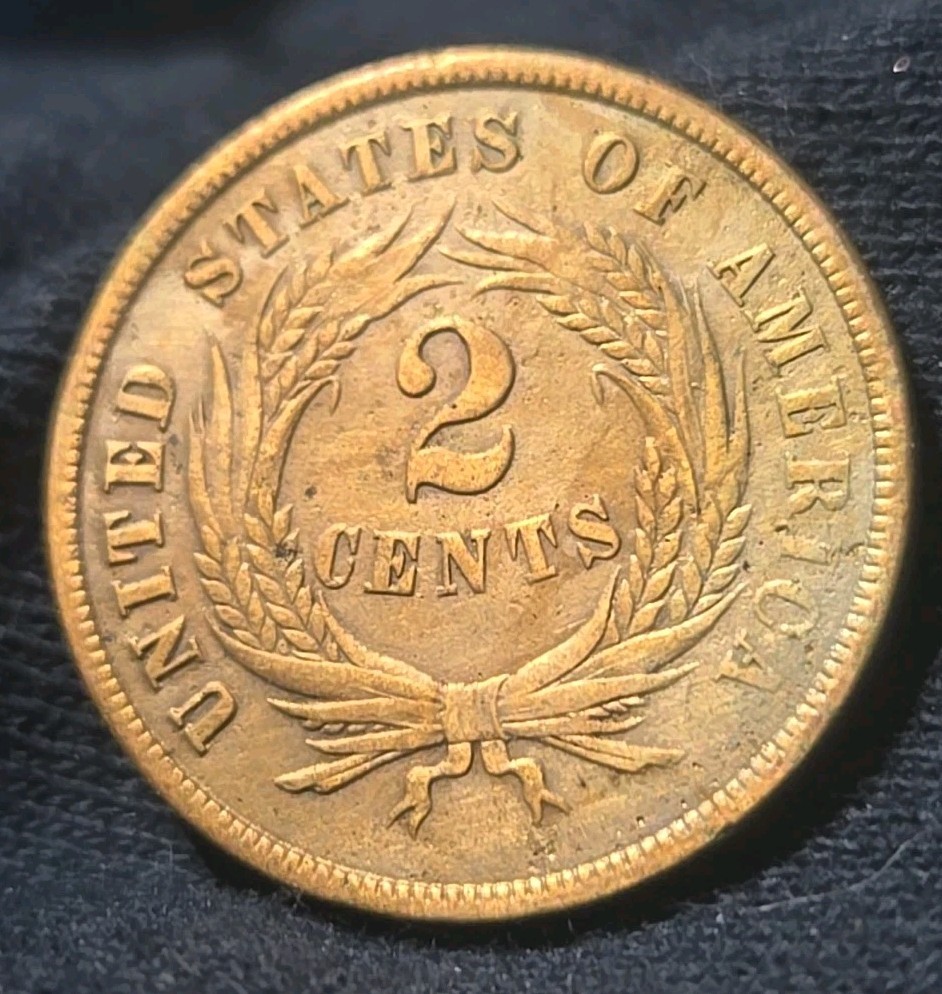 1865 2 CENT PIECE - HIGH GRADE!!!