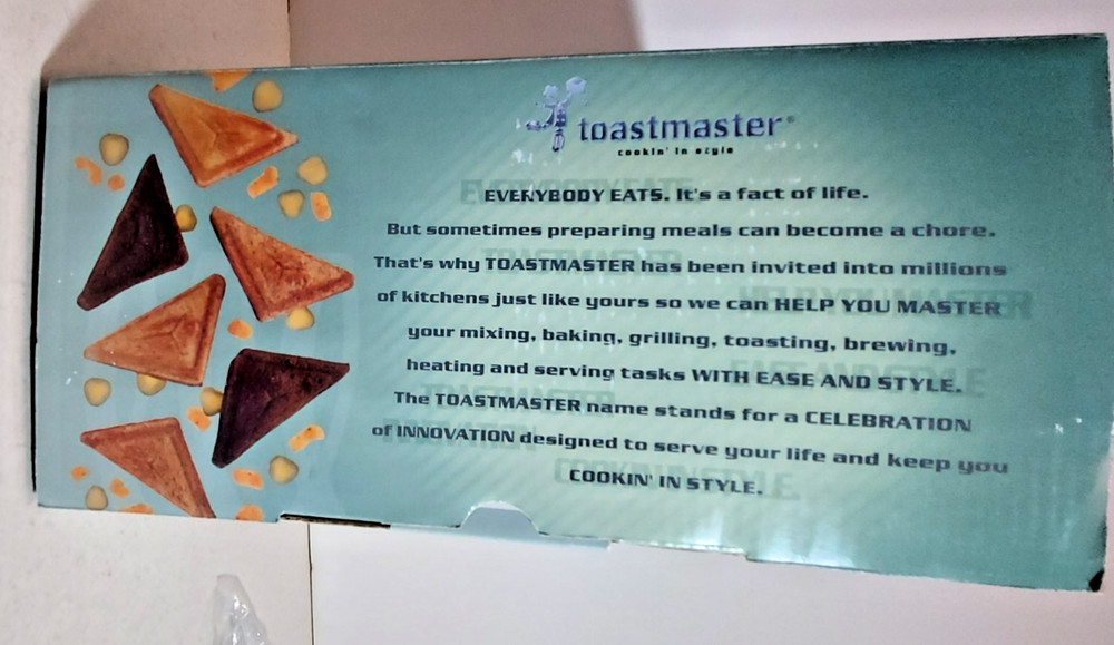 Sandwich Maker Toastmaster Twin TSM2032T