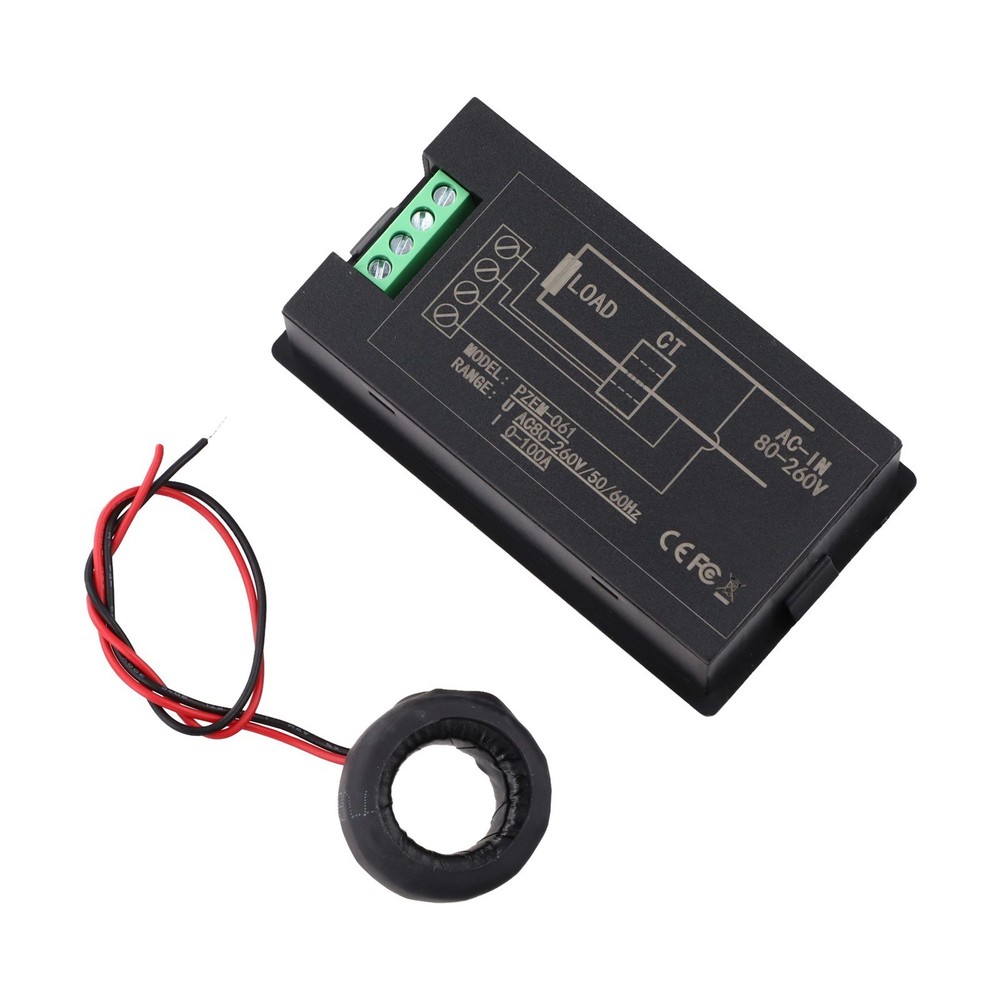 Comprehensive 100A LCD Ammeter for Accurate Voltage and Current Readings